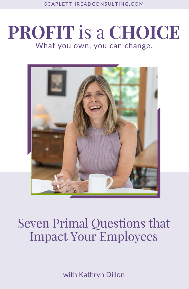 313: Seven Primal Questions that Impact Your Employees