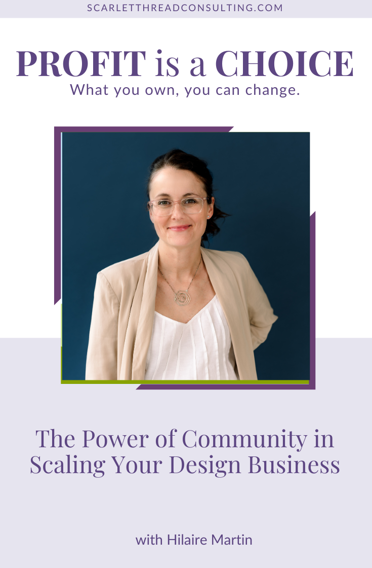 320: The Power of Community in Scaling Your Design Business