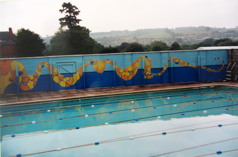 Swimming Pool Mural