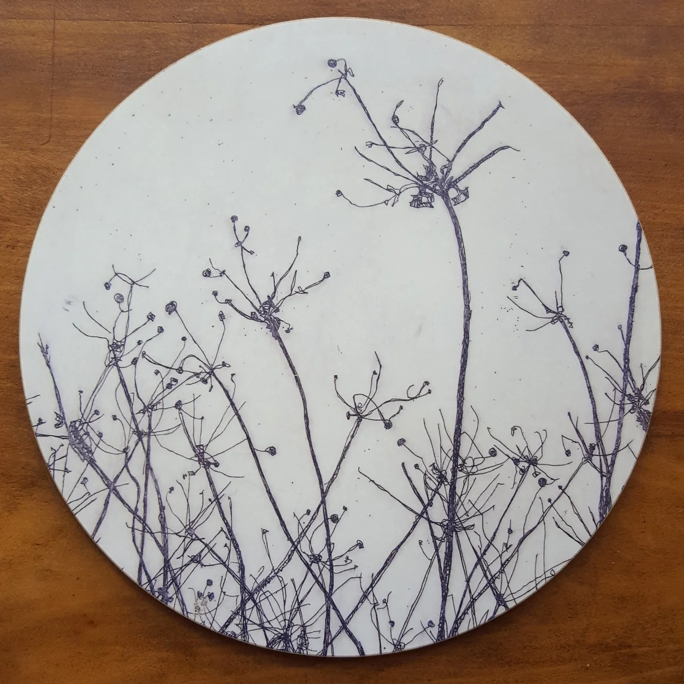 place mat / coaster - cuckold’s row
