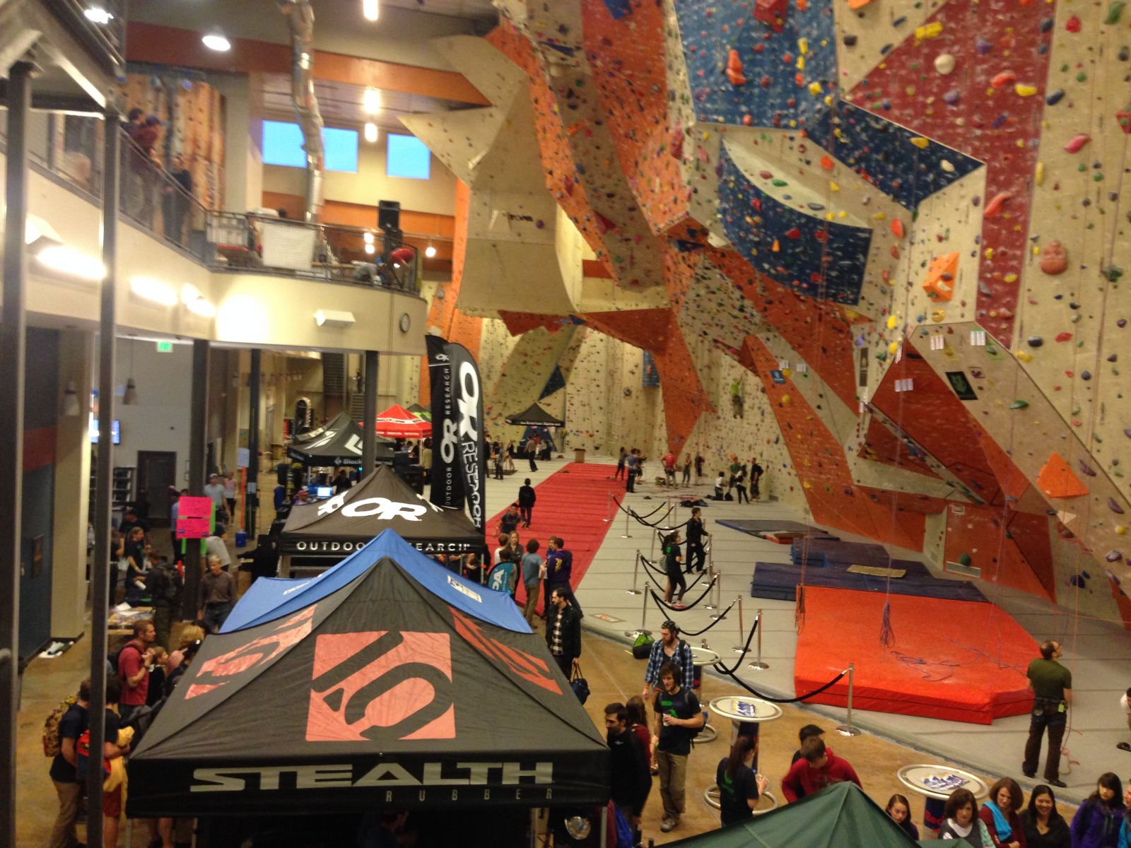 Photo from DPM Climbing ( Click here to read DPM article about Rock & Rav e)