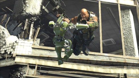  Even in war, professional wrestling is fake and over the top.