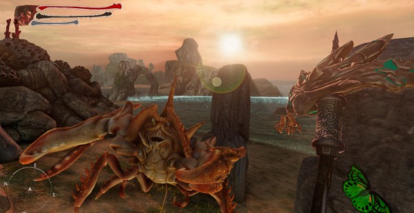 That is one pissed off crab.