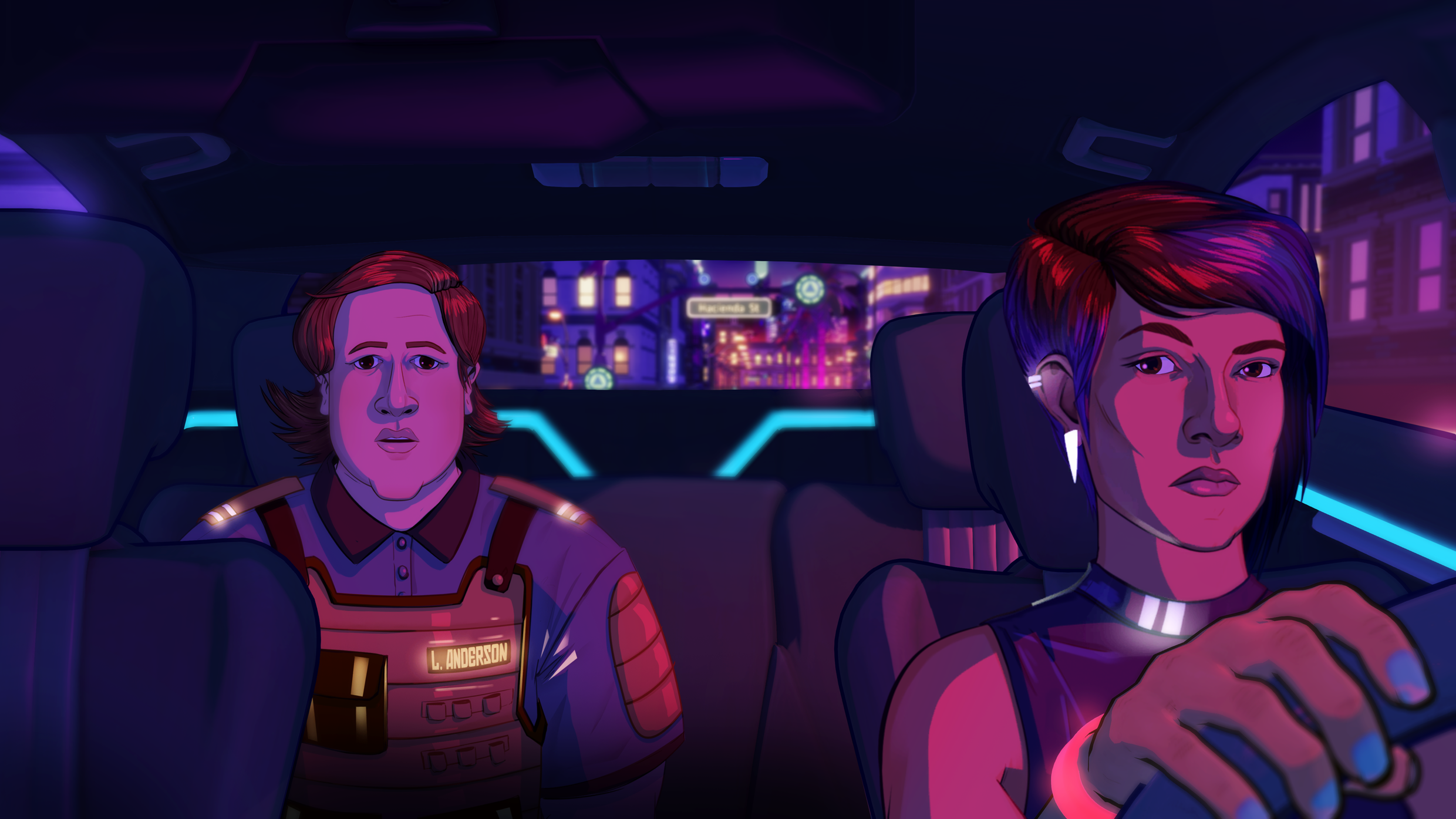 This is the perspective you’ll see most of the time in the game. The animations are spare, but stylish.
