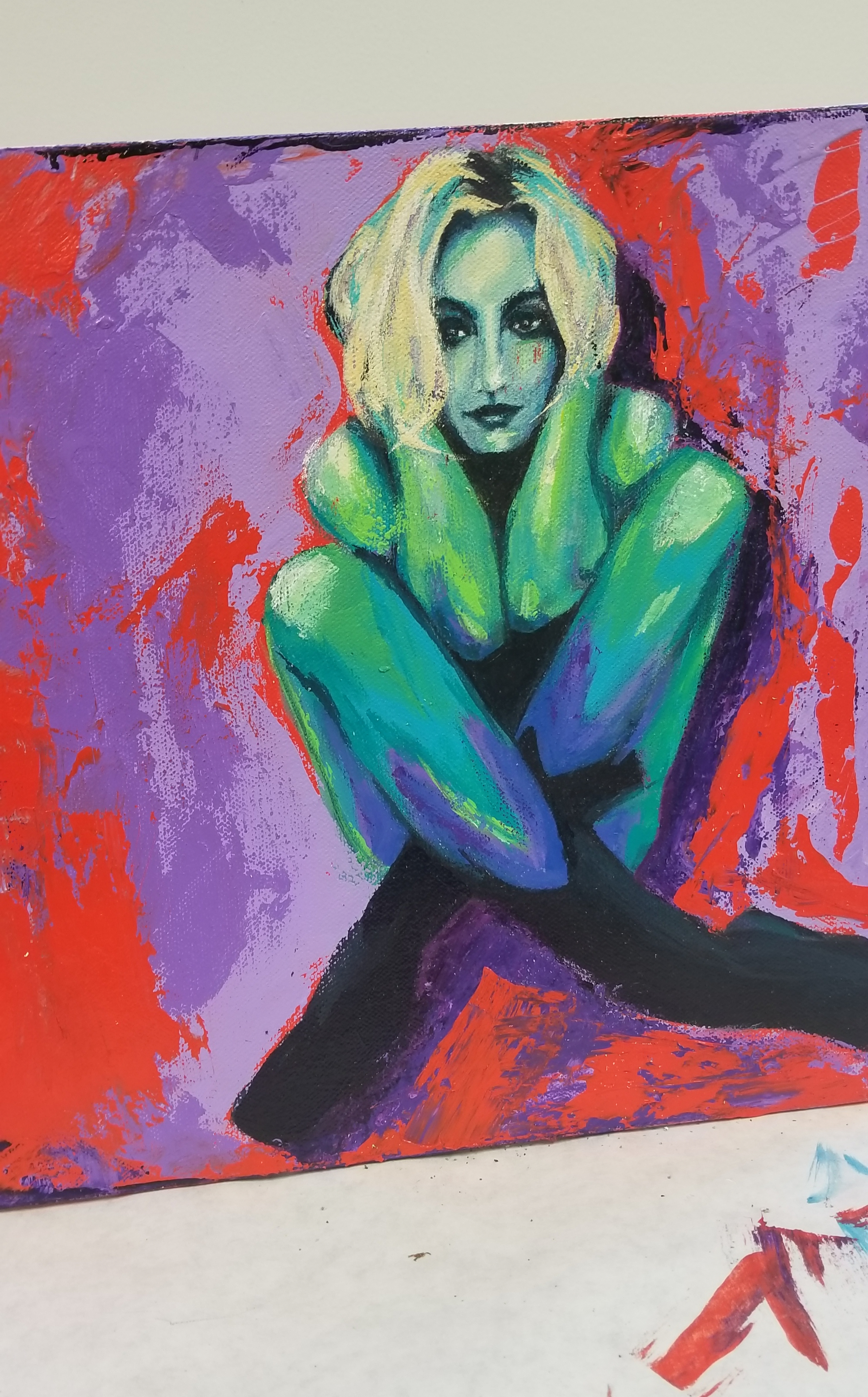 The “not quite there” painting.