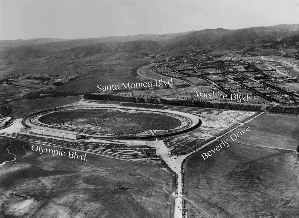 The southern part of the city hosted an Indianapolis-style auto speedway from 1920 to 1926 when it was torn down and replaced with a residential neighborhood.