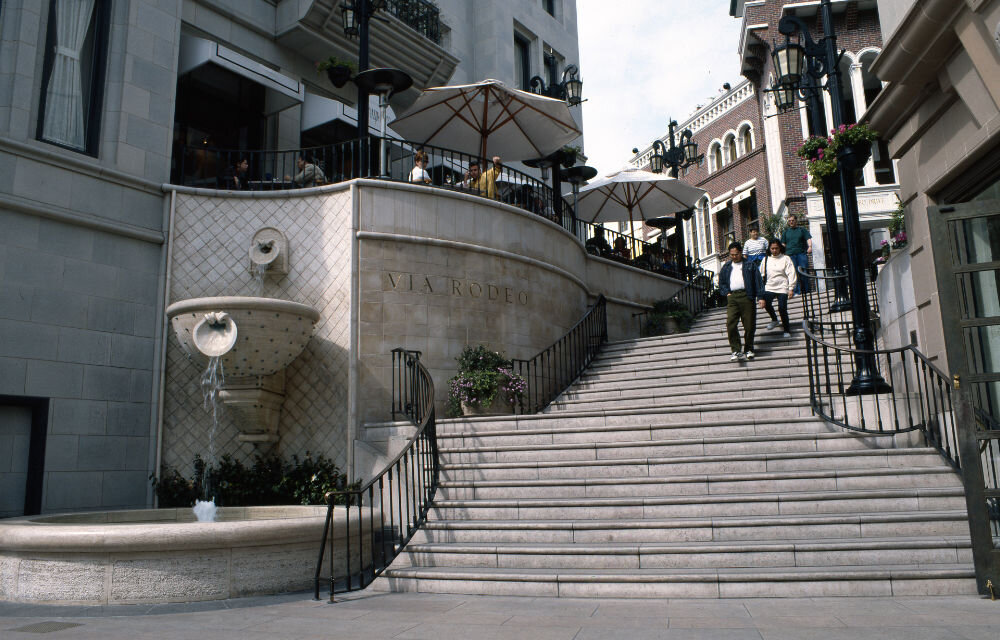 Two Rodeo Drive Spanish steps