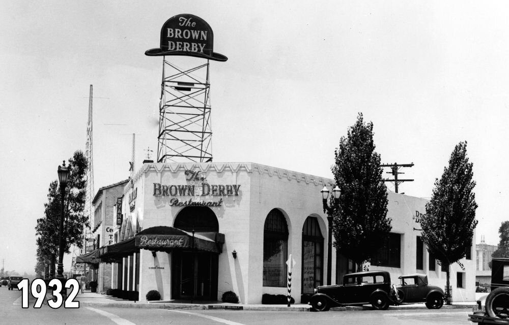 Brown Derby restaurant 1932