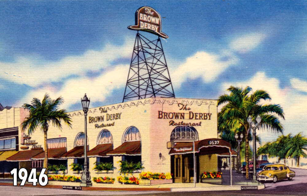 Brown Derby restaurant 1946