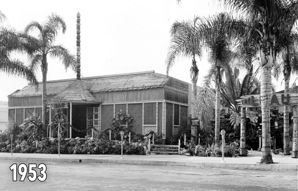 Luau restaurant 1953