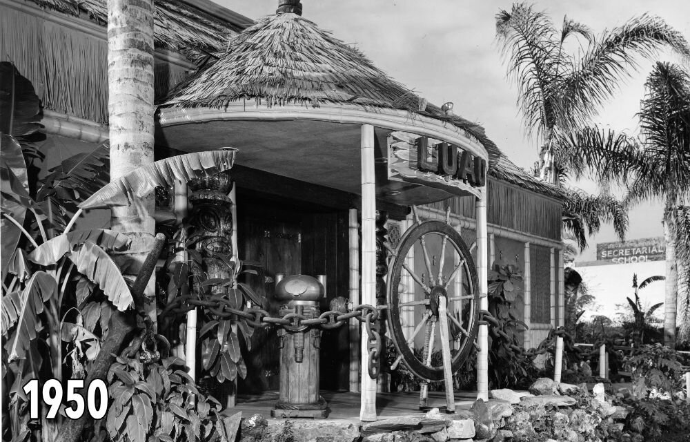 Luau restaurant 1950
