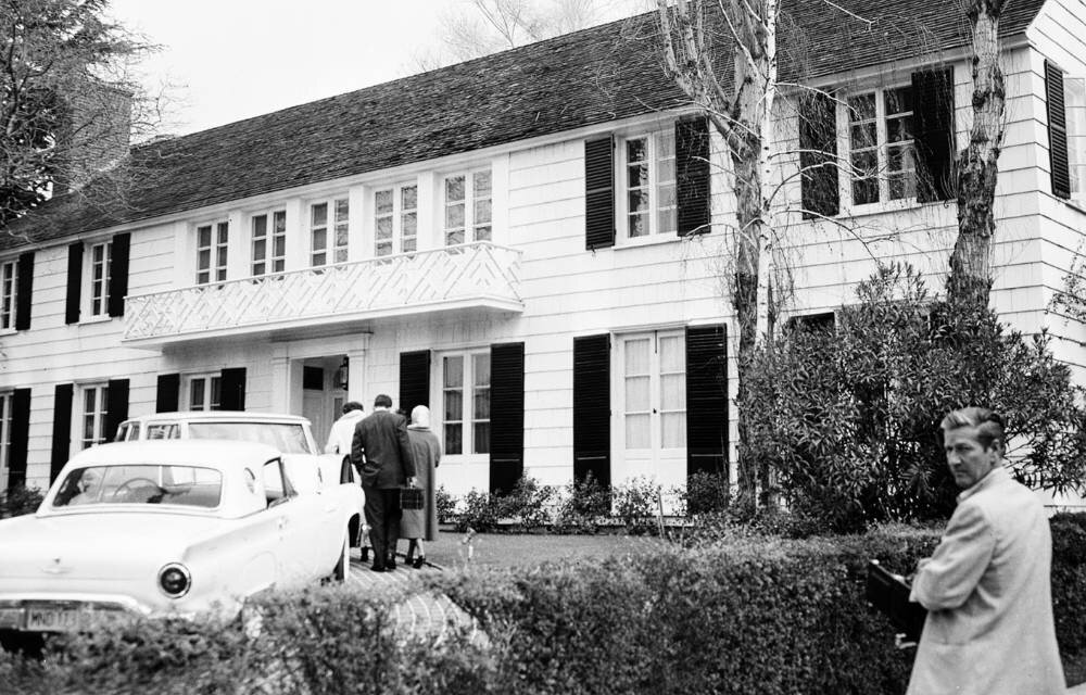 Lana Turner’s home where Johnny Stampanto was murdered