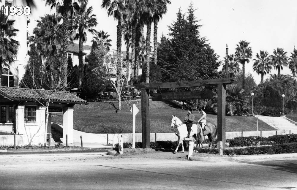 Sunset Boulevard bridle path 1930