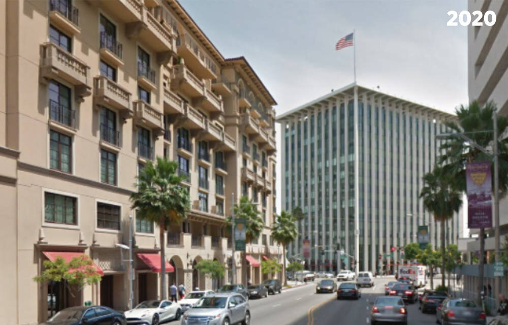 Beverly Drive Wilshire Boulevard 2020