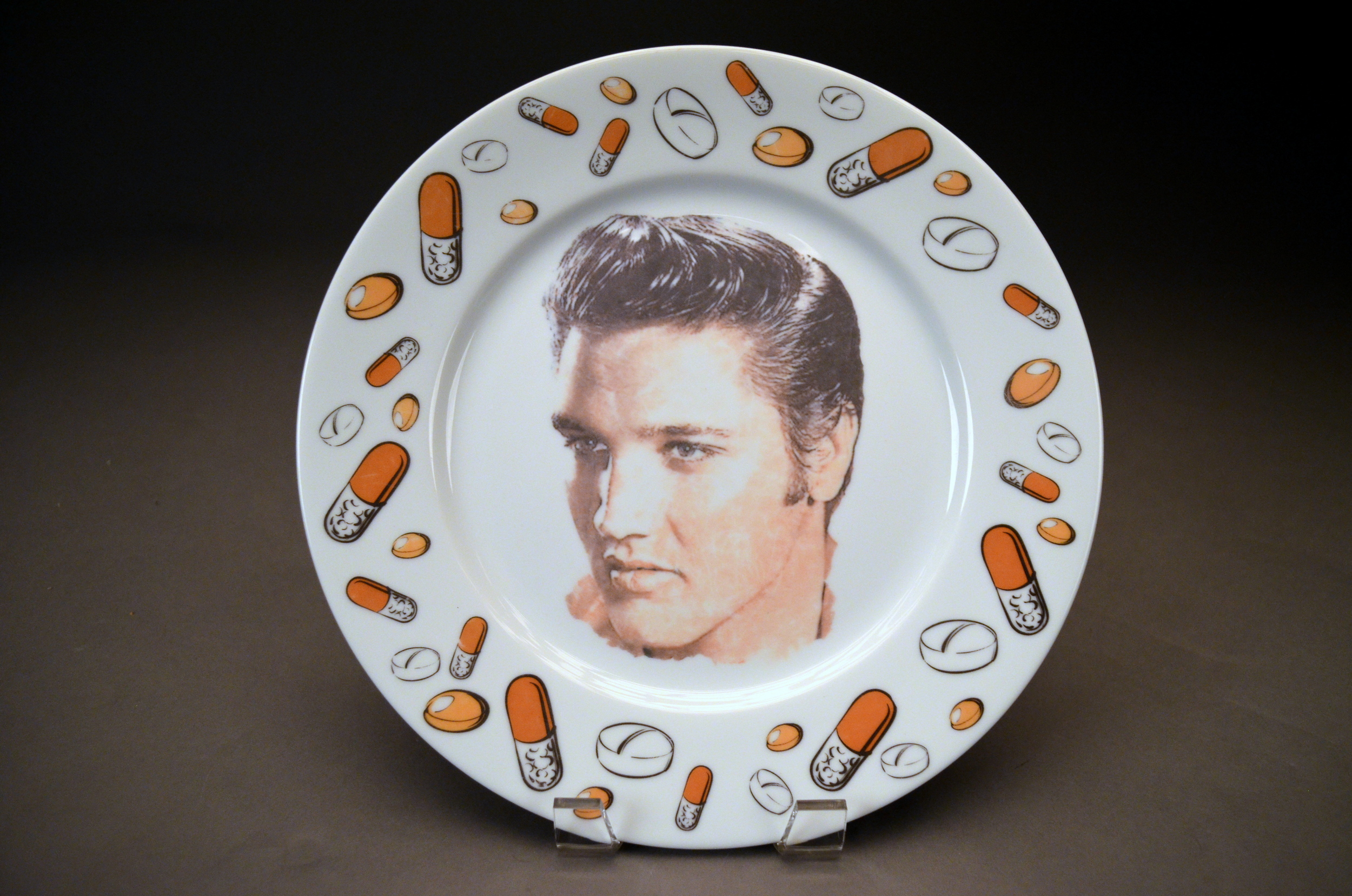 Prescription Elvis Plate
