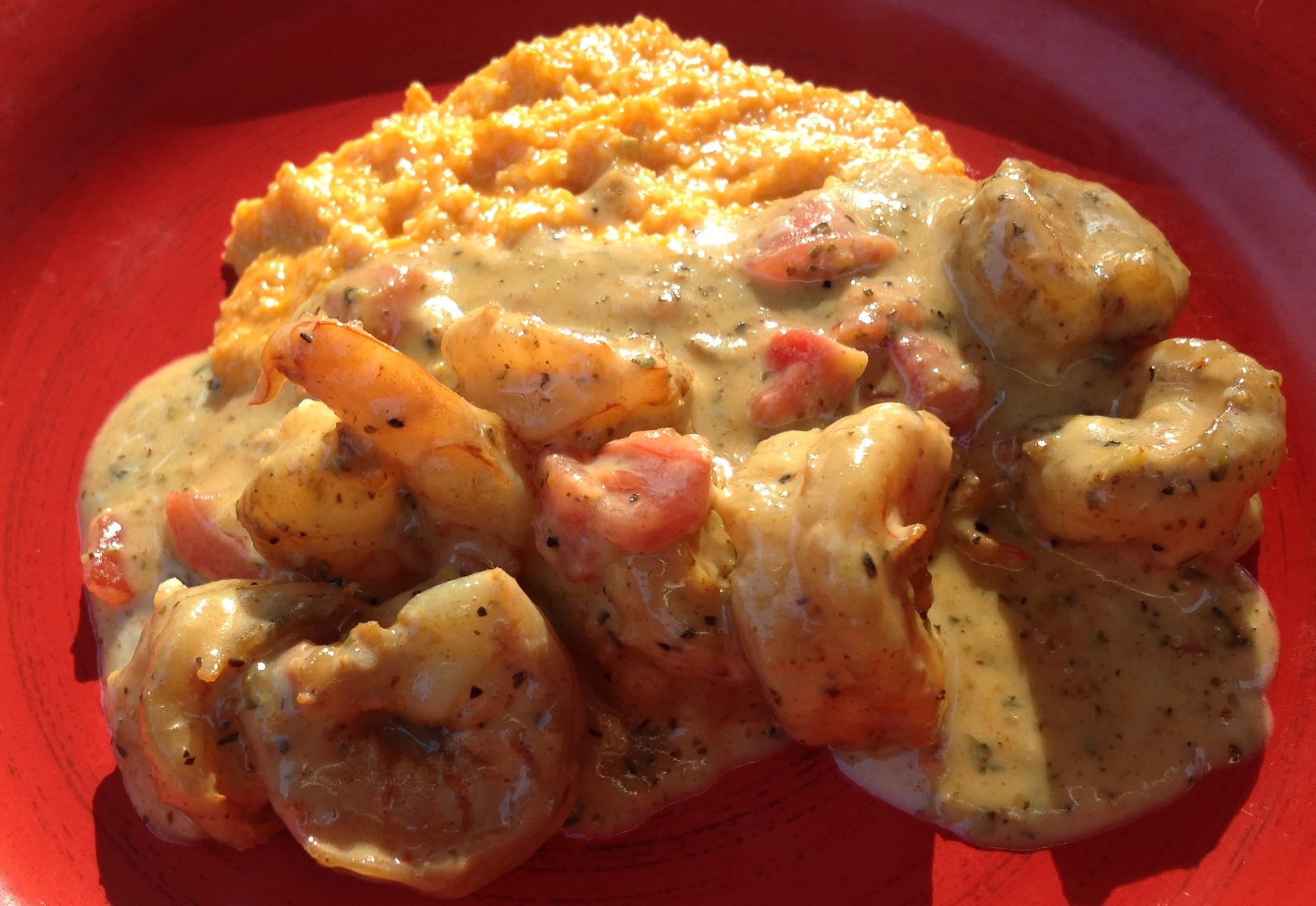 Miss Gina's Spicy Shrimp and Grits — the curious TASTEBUD