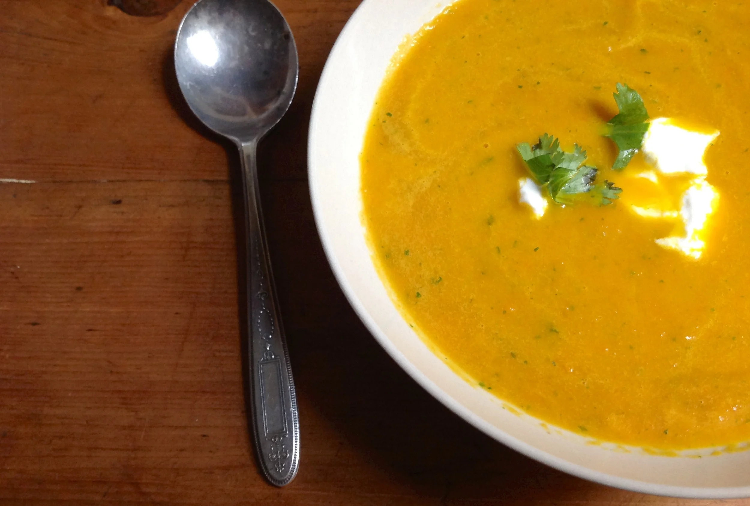 Carrot and Coriander Soup- Summer 2013.jpg