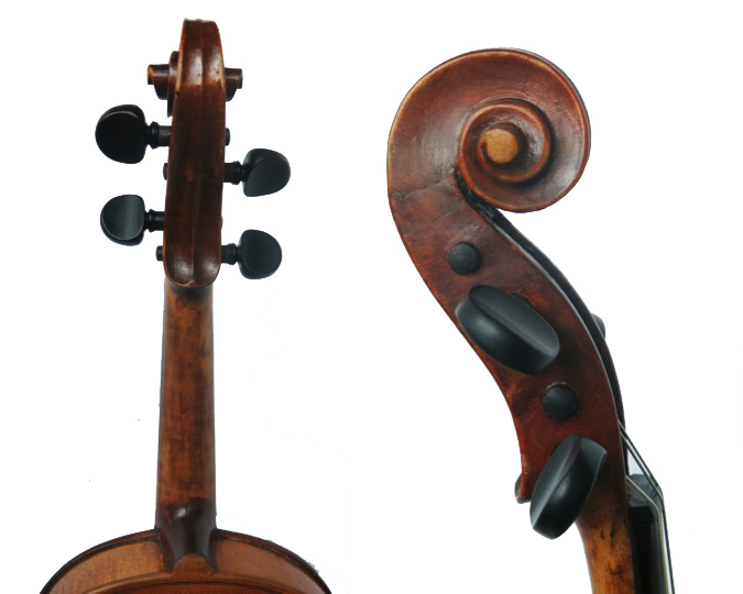 marked Elskede dræne Vintage German Violin Circa 1700s/1800s — The Violin Atelier