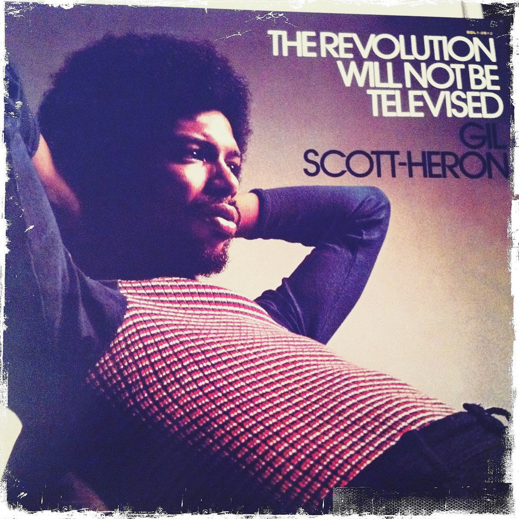Gil Scott-Heron. Image courtesy Michael Brown, https://www.flickr.com/photos/nworbleahcim/5766893660