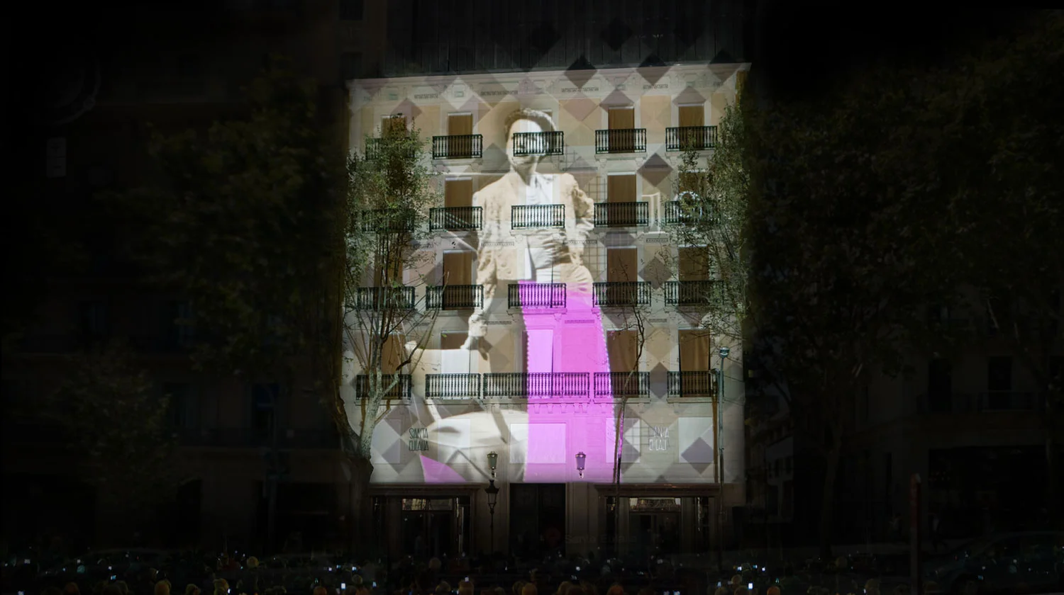 Mapping en Barcelona, Santa Eulalia