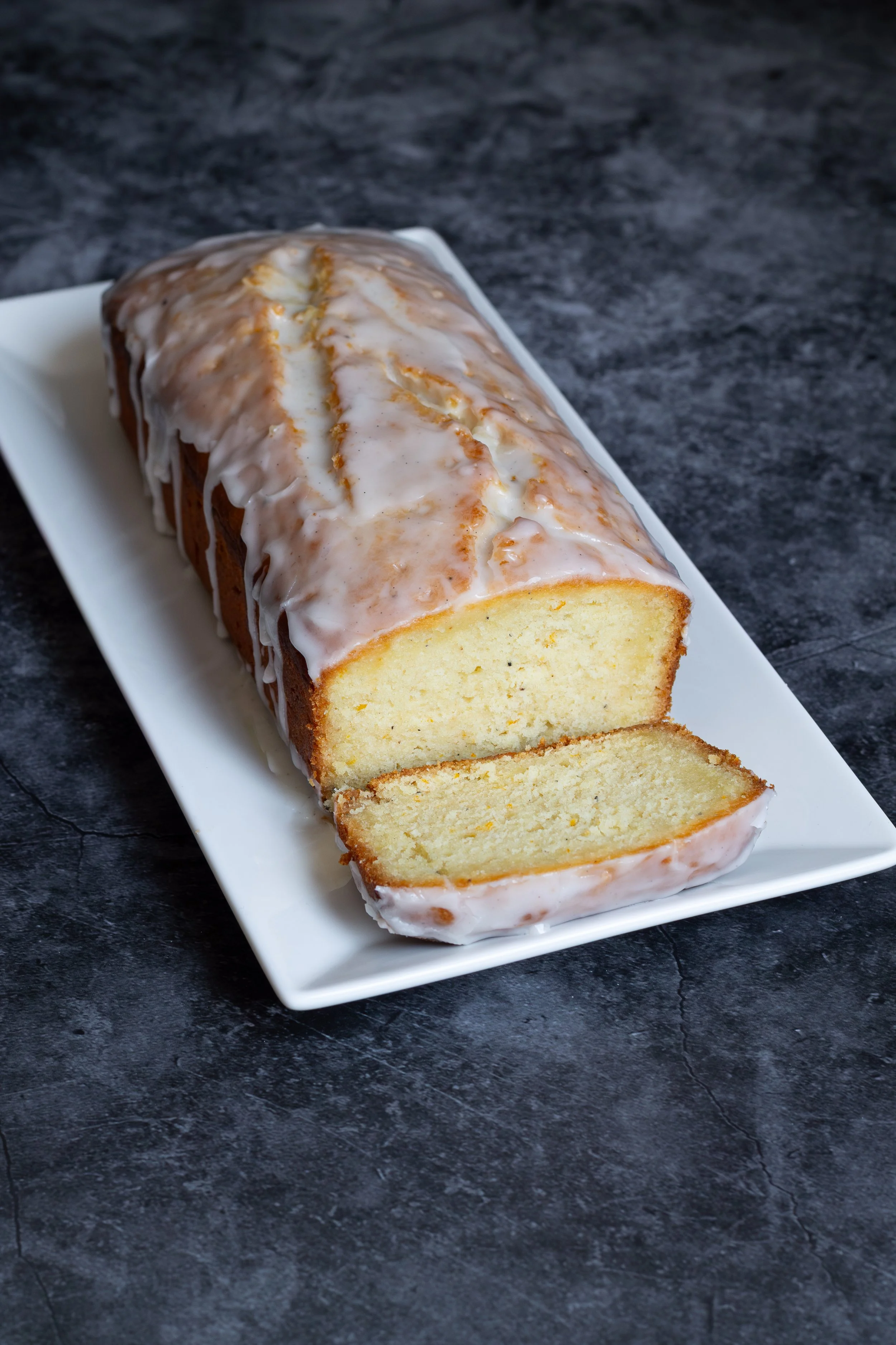 Orange Cardamom Loaf Cake