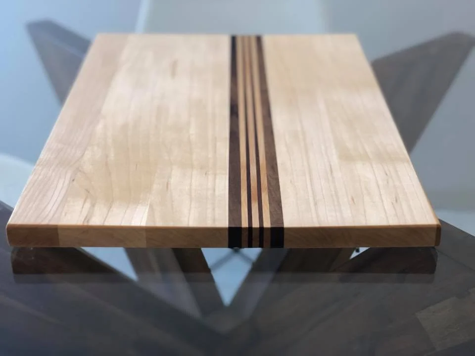 Racing Stripe Cutting Board