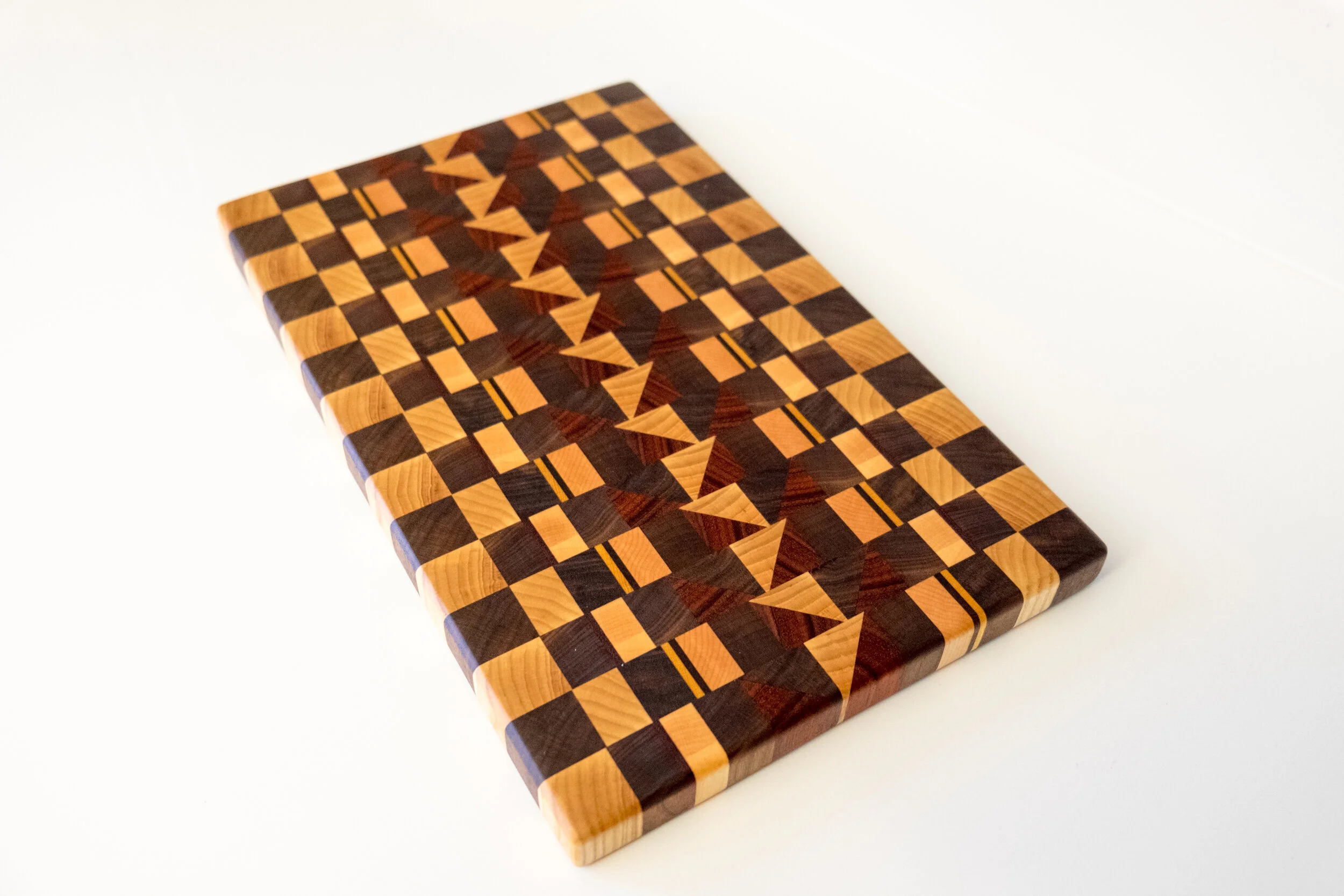 Pakuak/Walnut/Yellow Heart/Maple Cutting Board