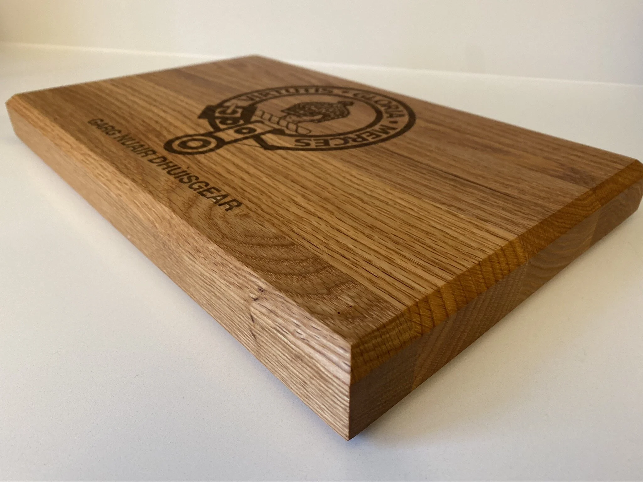 Oak Custom Engraved Cutting Board