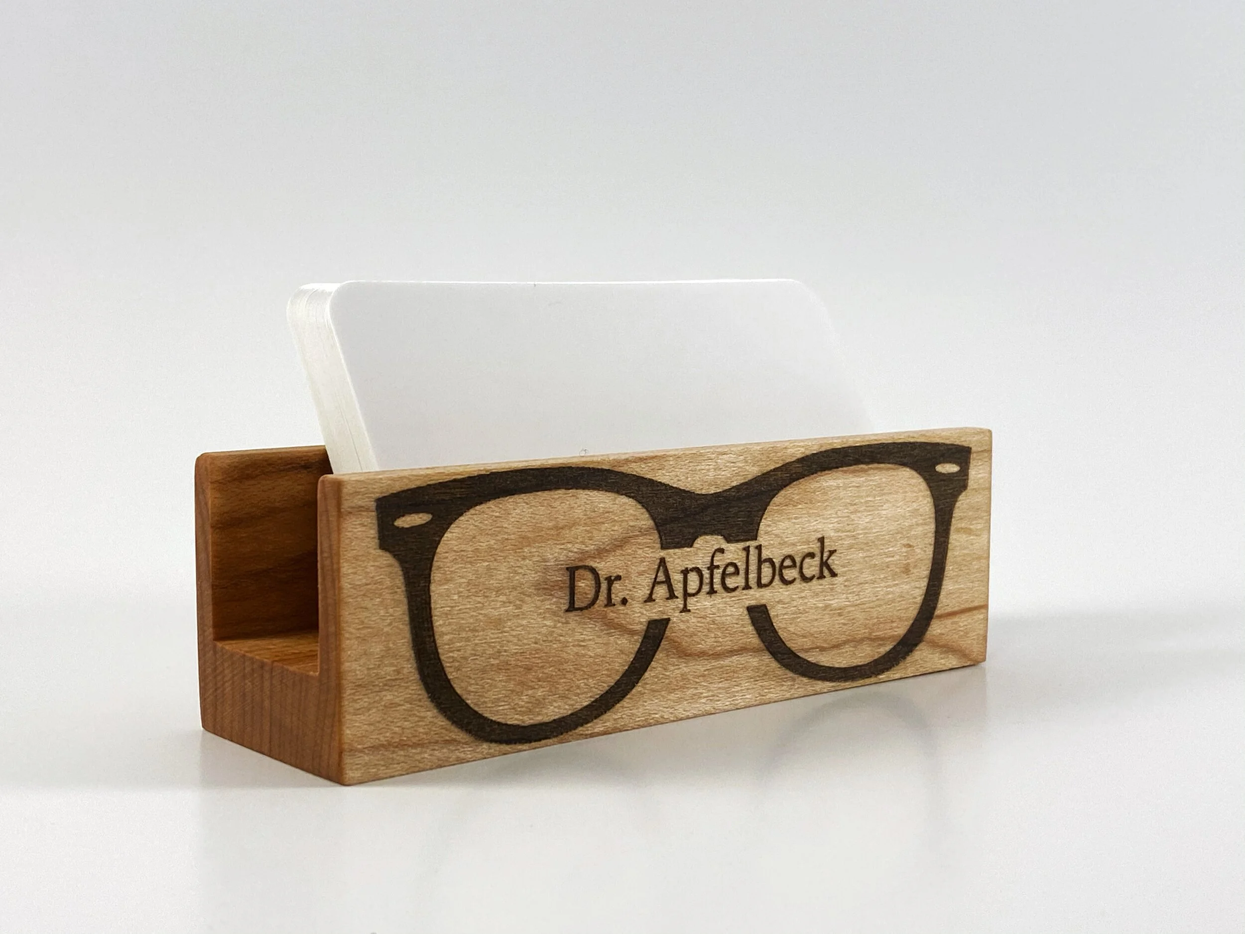 Business Card Holder with Custom Engraving