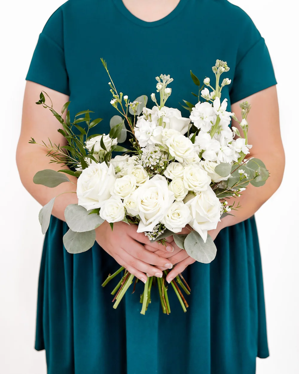 slim fit dress slacks Emerald and Cream Bouquet Packages | DIY Wedding