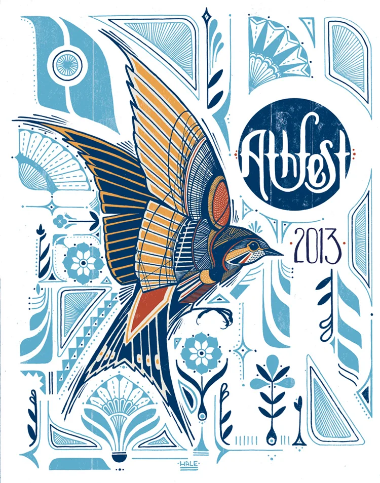 Illustration and Typography : Athfest