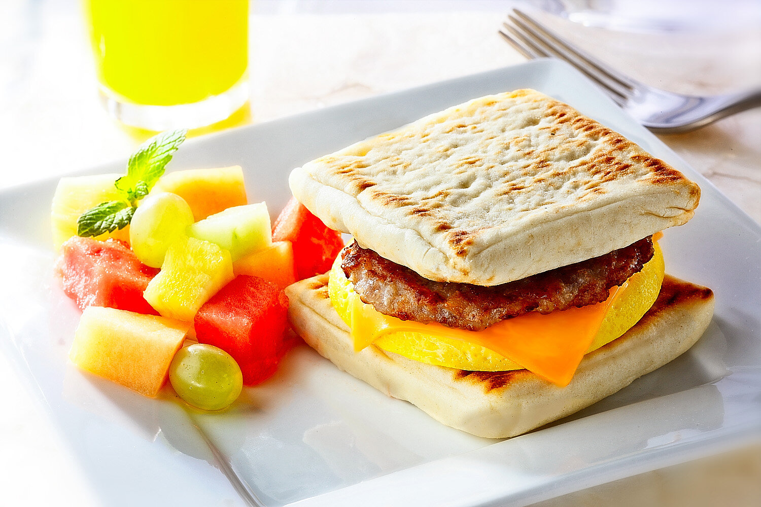 breakfast sandwich