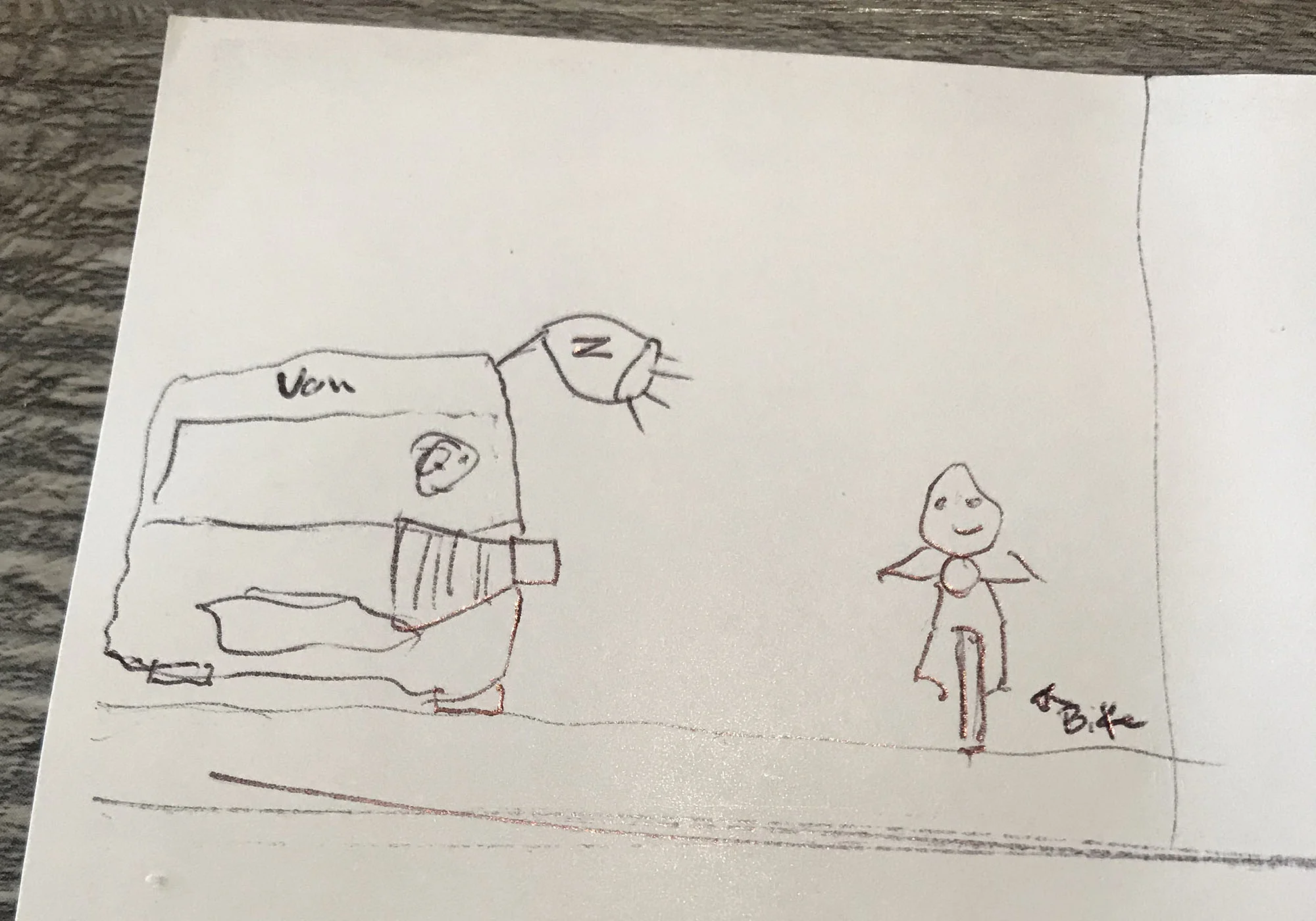 All good ideas start with a really bad napkin sketch.