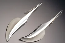 Large Unfurling Earrings