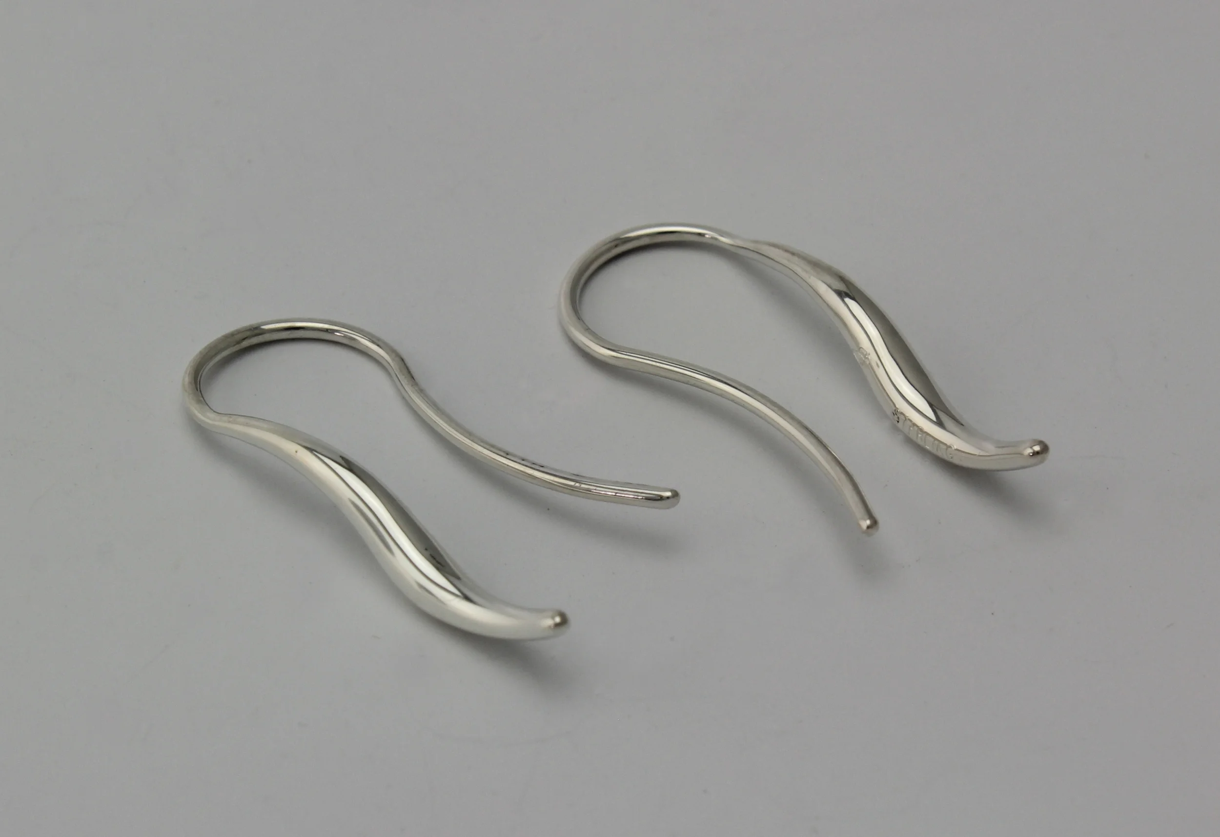 Small Double taper Drop Earrings