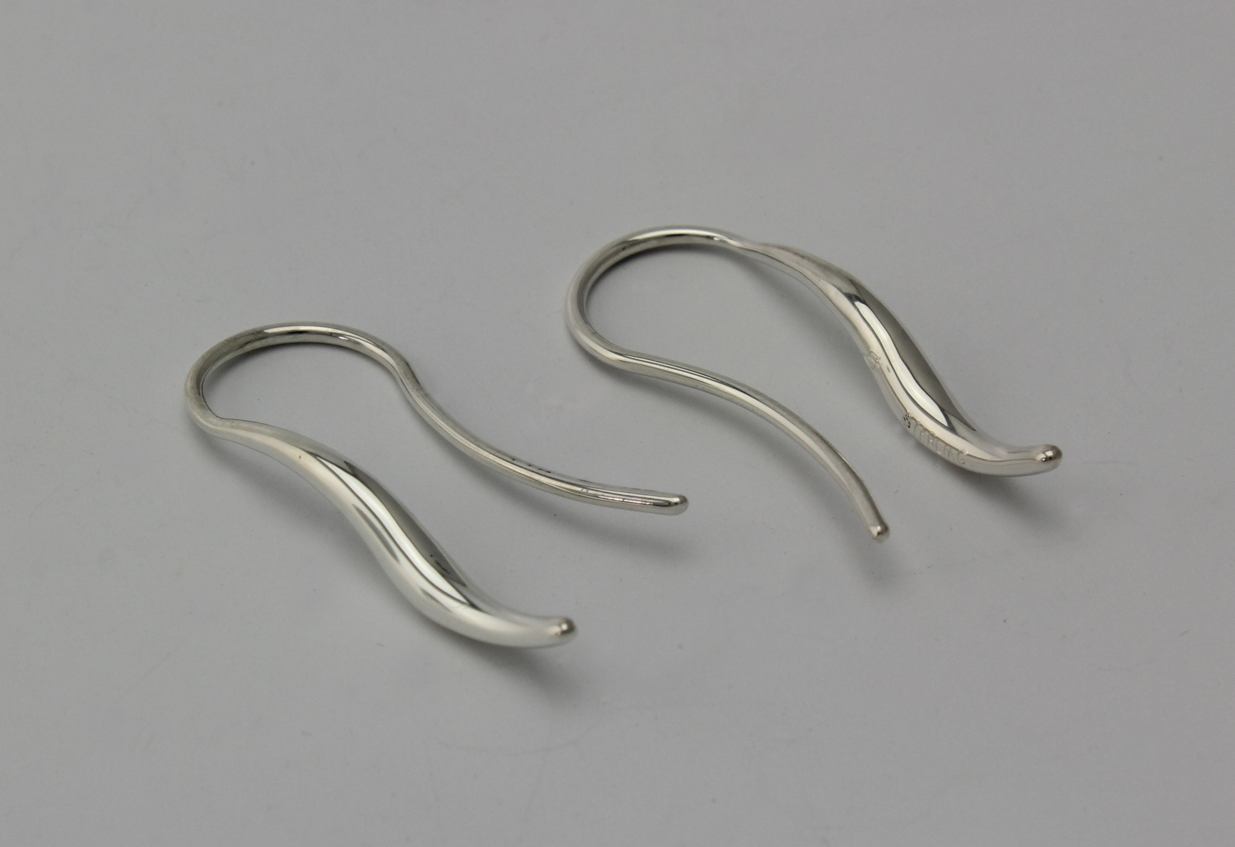 Small Double taper Drop Earrings