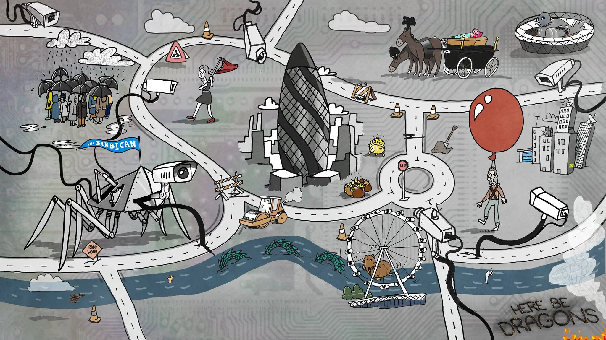 From East to the BARBICAN