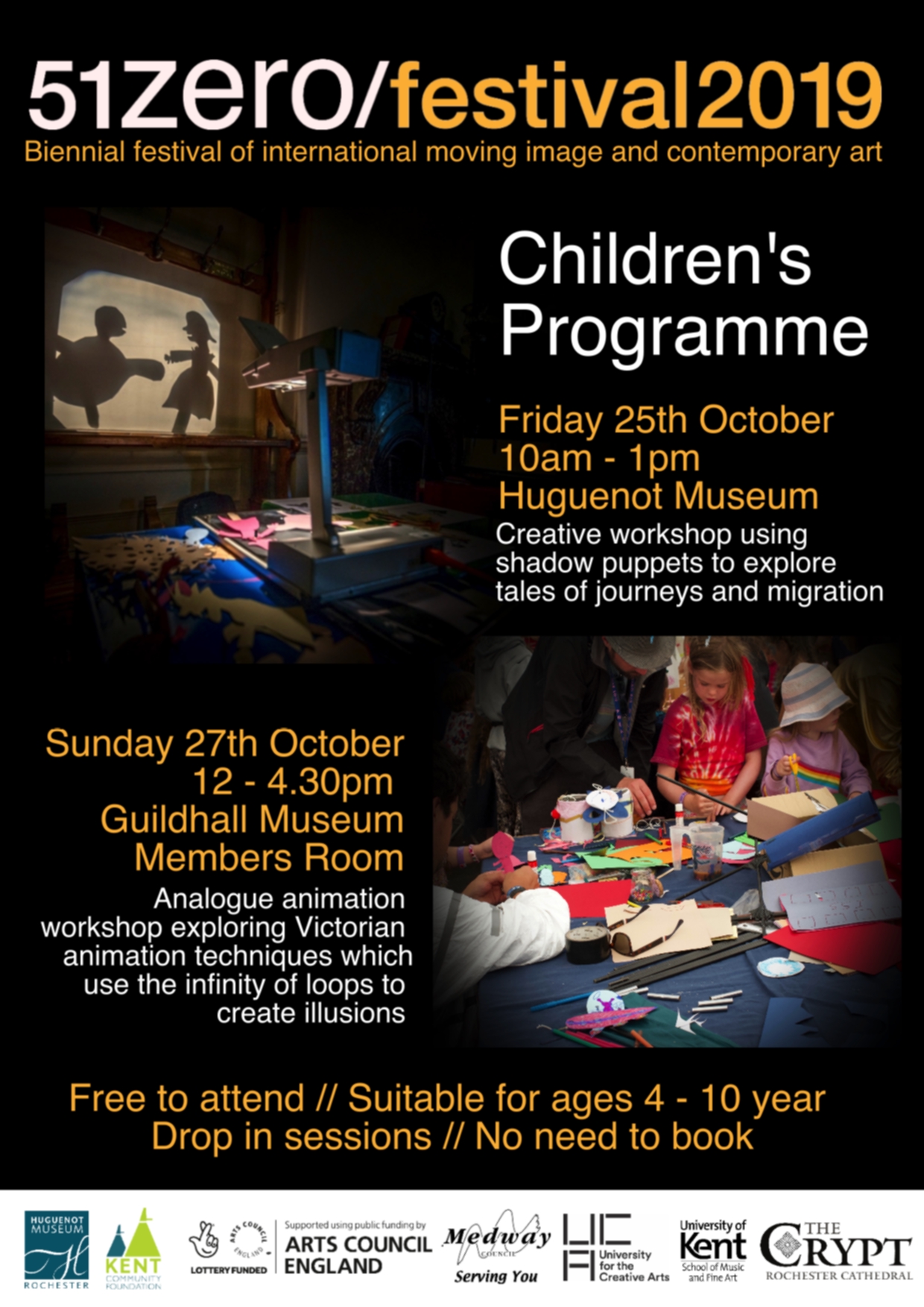 51zero Festival | Analogue Animation Workshops