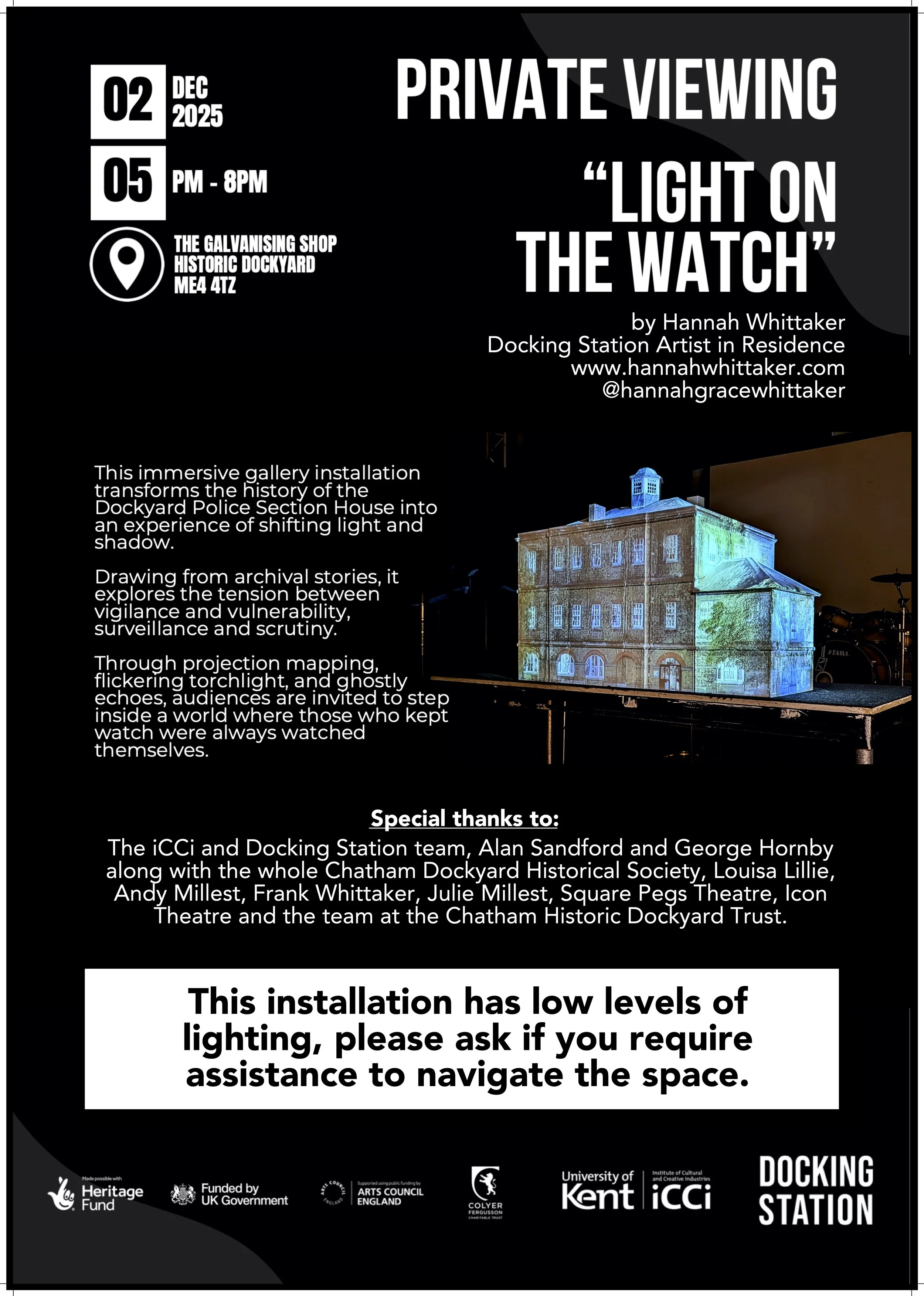 Light On the Watch - Residency Show
