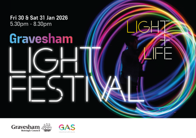 Gravesham Light Festival | Bioluminescent Garden 