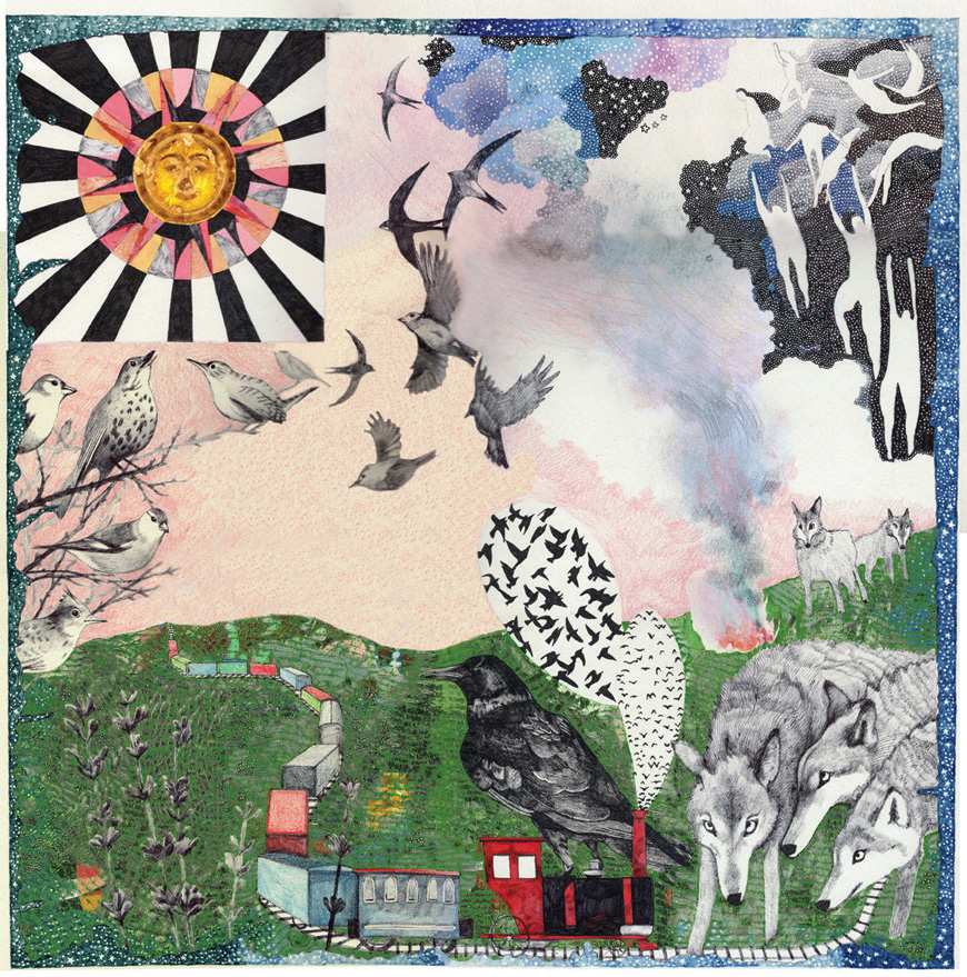 Poster fold-out artwork for Sound Asleep, a CD by Mary Robson