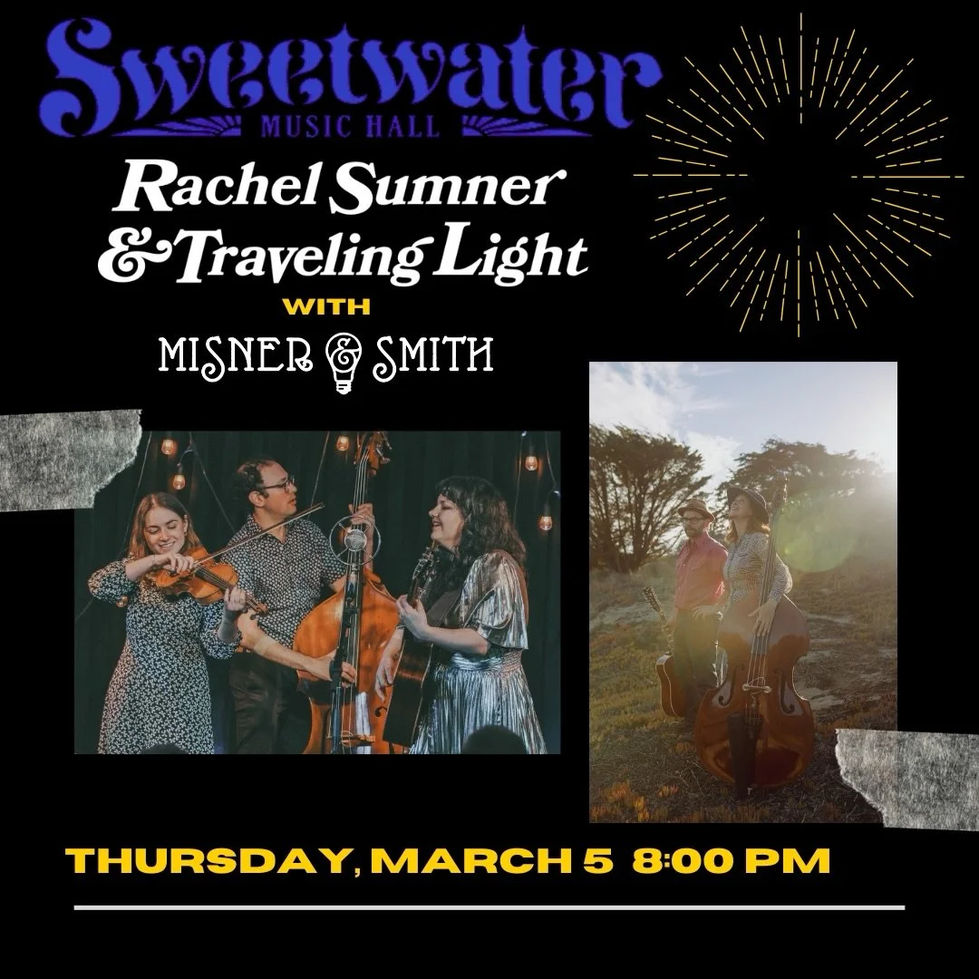 🍀A week from tonight @sweetwatermusichall in Mill Valley we&rsquo;re opening for the amazing @rtsumner and we can&rsquo;t wait! Get your tix, grab your friends and join us!🍀