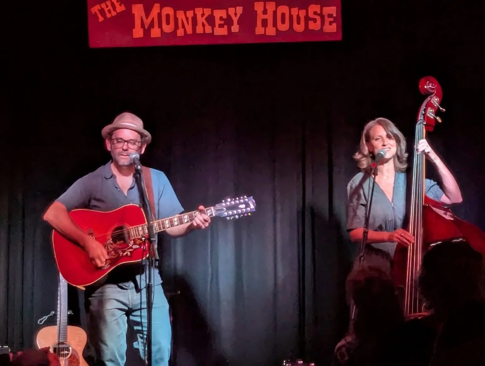 BIG LOVE to everyone who came out to share some live music with us last week!! 💚 to Ira and @monkeyhouse_berkeley , to Pam and Gary and all the folks at @indivisiblelakecounty , and to our buddies at our awesome local radio station @kdrtfm AND @that