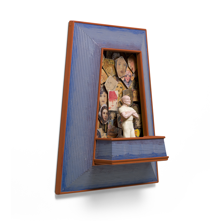 CLEAN THINKING 17.5" X 20.5" X 6" an unusual box, mica and Mr. Clean