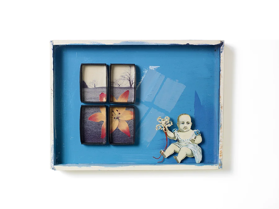 WINDOW 1: LILY 9" x 6.75" x 1.75"