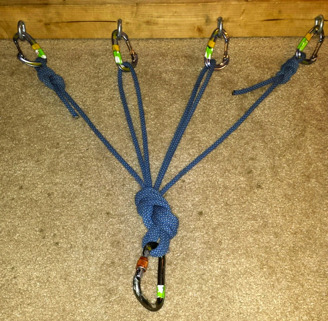 Single/Fixed Position Anchor - Utilizing Three or More Pieces/Bolts