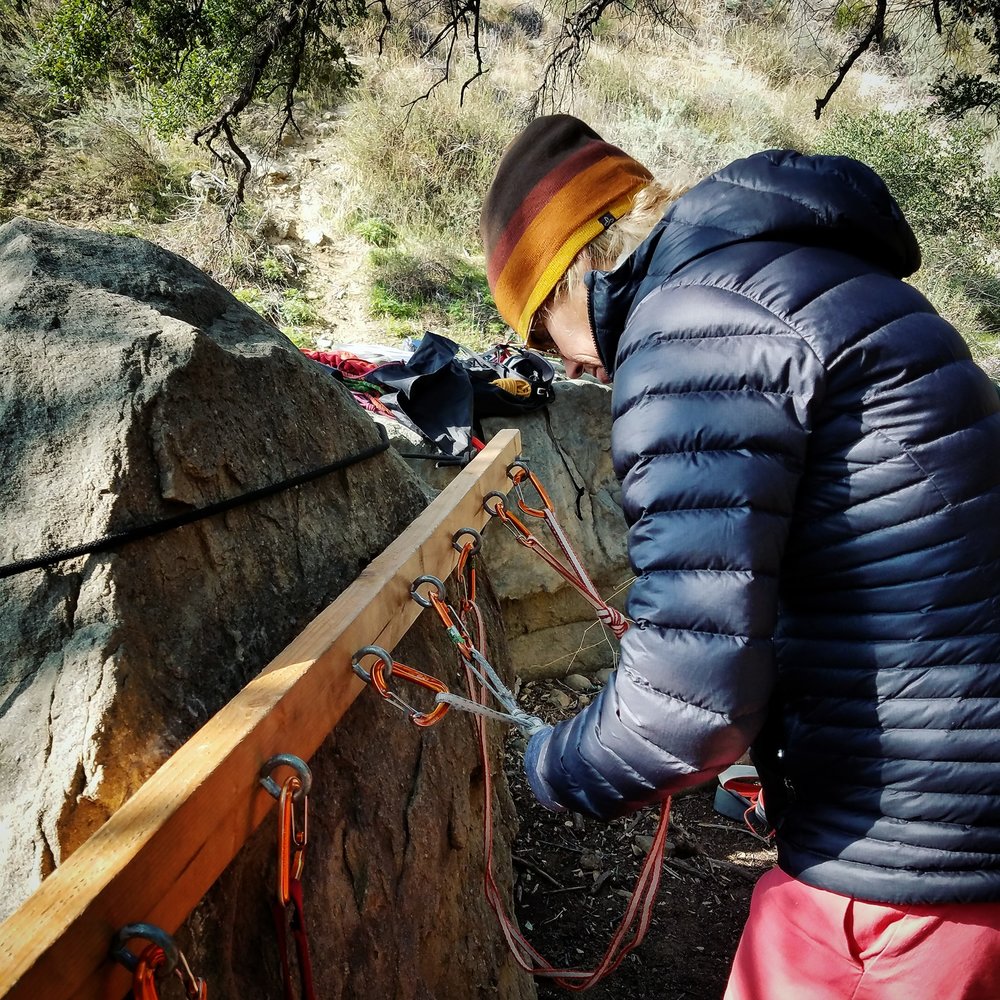 Rock Climbing Anchor Building Rock Climbing Rescue Training