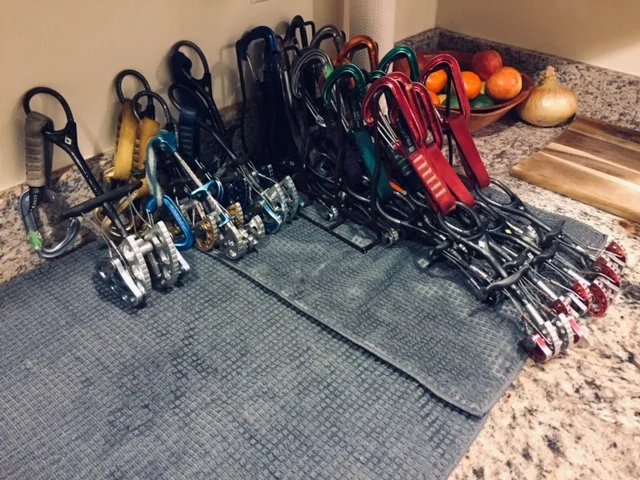SPRING CLEANING - ROCK CLIMBING EQUIPMENT — SAANO ADVENTURES