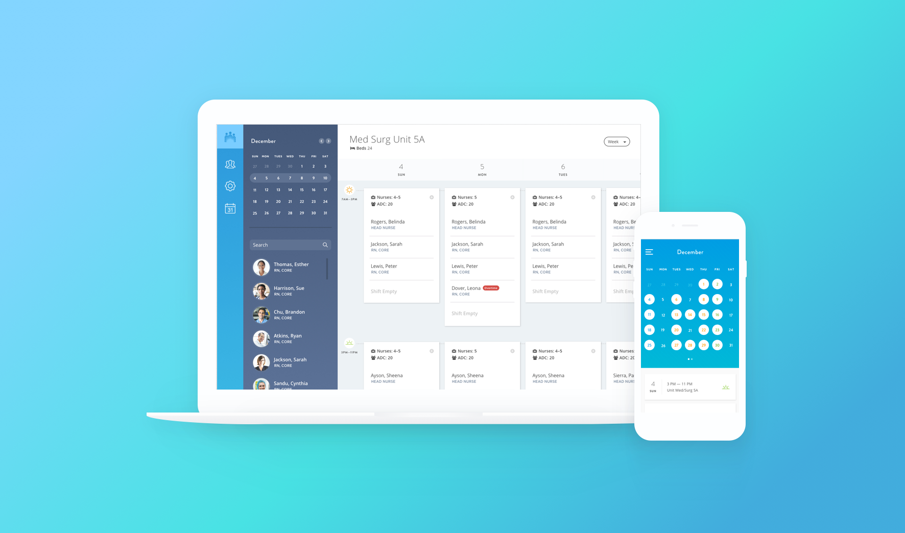 Nurse Scheduling Concept