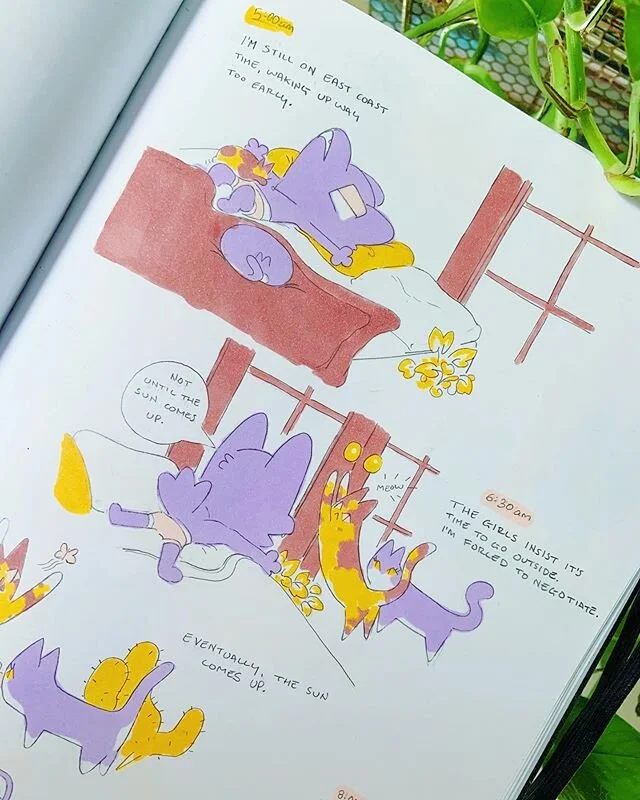 Brother wolf | I&rsquo;m so late lol #hourlycomicday #hourlycomicday2020